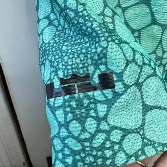 2 pair Nike Basketball Lebron James dri-fit athletic shorts men's medium. - Picture 4 of 7